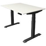Artikelbild 1 für Kerkmann Move 4 elektrisch höhenverstellbarer Schreibtisch weiß rechteckig, T-Fuß-Gestell grau 120,0 x 80,0 cm, Artikelnummer 997705