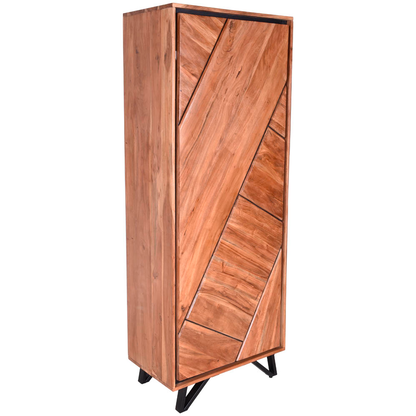 Artikelbild 5 für Garden Pleasure Aktenschrank AMBALA, 304113 akazie 3 Fachböden 40,0 x 40,0 x 181,0 cm, Artikelnummer 544096