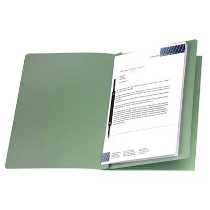 Artikelbild 2 für 5 bene Schnellhefter Comba-Mappe Karton grün DIN A4, Artikelnummer 444133