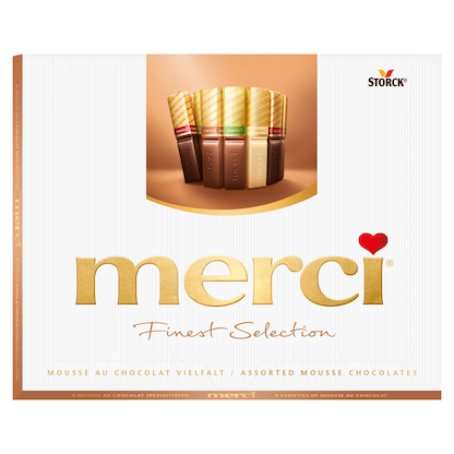 Artikelbild für merci® Finest Selection Mousse au Chocolat Pralinen 20 St./210,0 g, Artikelnummer 954523