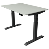 Artikelbild 1 für Kerkmann Move 4 elektrisch höhenverstellbarer Schreibtisch lichtgrau rechteckig, T-Fuß-Gestell grau 120,0 x 80,0 cm, Artikelnummer 997561