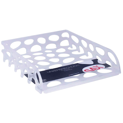 Artikelbild für sax design Briefablage Voronoi transparent, Artikelnummer 410478