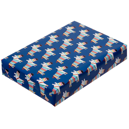 Artikelbild 3 für JUNG SCHÖNER VERPACKEN Geschenkpapier Theo Zebra mehrfarbig, 20,0 m, Artikelnummer 541092