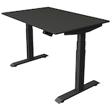 Artikelbild 1 für Kerkmann Move 4 elektrisch höhenverstellbarer Schreibtisch anthrazit rechteckig, T-Fuß-Gestell grau 120,0 x 80,0 cm, Artikelnummer 997609