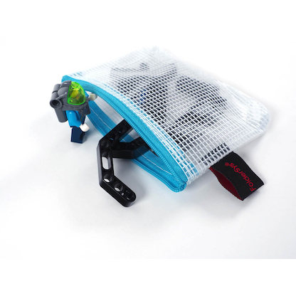 Artikelbild 5 für FolderSys Reißverschlussbeutel transparent/blau 0,15 mm, 1 St., Artikelnummer 102002