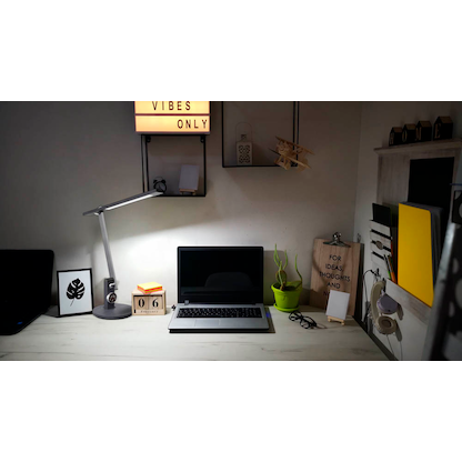 Artikelbild 3 für Hansa Beam Schreibtischlampe dunkelgrau 12 W, Artikelnummer 496129