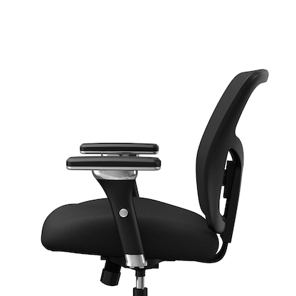 Artikelbild 2 für FlexiSpot Bürostuhl C3B Stoff schwarz, Gestell schwarz, Artikelnummer 656617