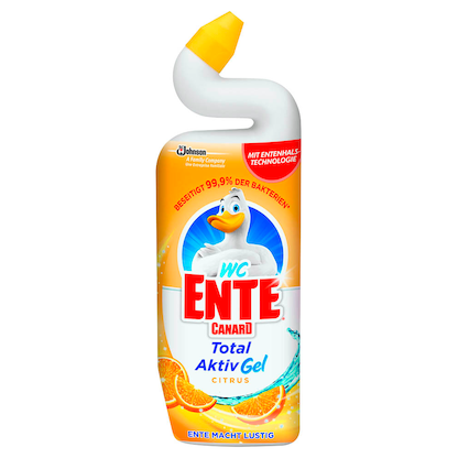 Artikelbild für WC-ENTE Total Aktiv Gel WC-Reiniger Citrus, 0,75 l, Artikelnummer 803914