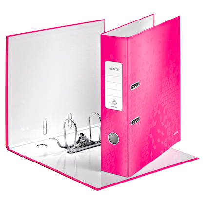 Artikelbild 2 für AKTION: LEITZ Ordner pink Karton 8,0 cm DIN A4 mit Prämie nach Registrierung, Artikelnummer 654517