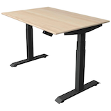 Artikelbild 1 für Kerkmann Move 4 elektrisch höhenverstellbarer Schreibtisch ahorn rechteckig, T-Fuß-Gestell grau 120,0 x 80,0 cm, Artikelnummer 997712