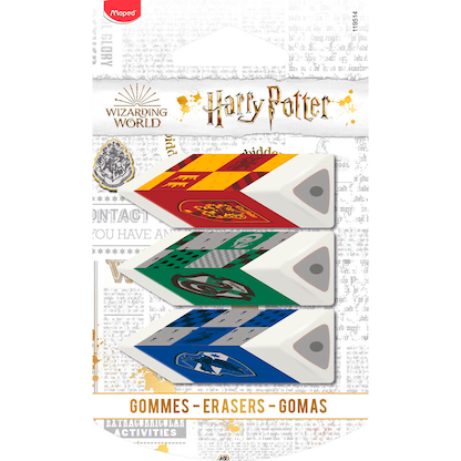 Artikelbild 19 für maped Radiergummis Harry Potter farbsortiert, 3 St., Artikelnummer 701294