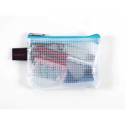 Artikelbild 6 für FolderSys Reißverschlussbeutel transparent/blau 0,15 mm, 1 St., Artikelnummer 102002