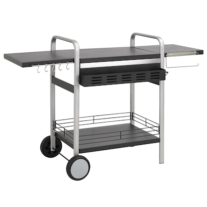 Artikelbild 6 für tepro Grillwagen Universal BBQ-Tisch schwarz, silber, Artikelnummer 327757