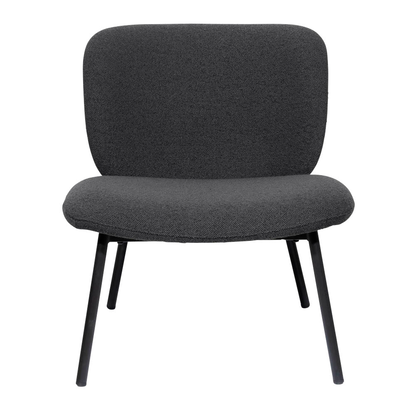 Artikelbild 3 für meet powered by PAPERFLOW Sessel TWIST anthrazit schwarz Stoff, 1 St., Artikelnummer 590426