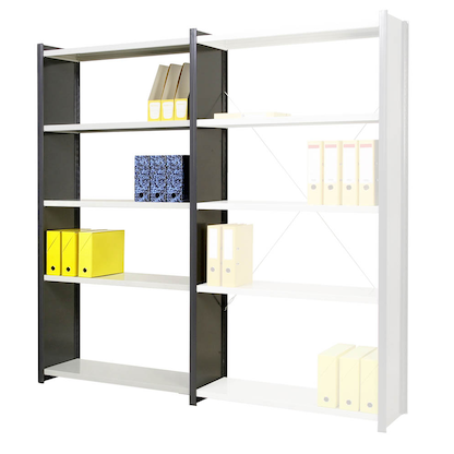 Artikelbild 5 für Manorga Schwerlastregal EPSILON ADZ2010605DBBA014 anthrazit, lichtgrau 100,0 x 60,0 x 200,0 cm, Artikelnummer 267866