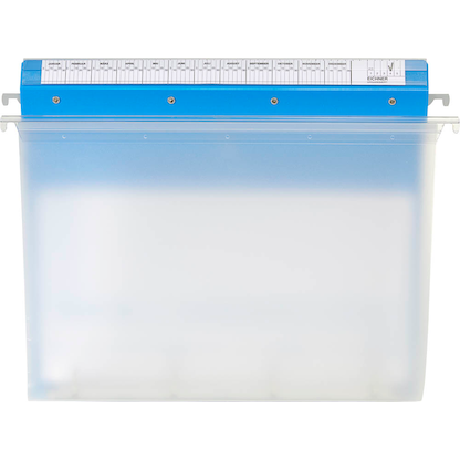 Artikelbild 3 für BOI Patienten-Dokumentations-Hängemappe 2-Ringe Click 2 Stationär blau Boden: 2,5 cm, Artikelnummer 666814