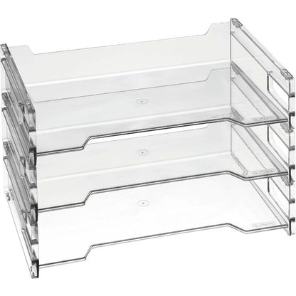 Artikelbild 2 für 3 herlitz Briefablagen transparent, Artikelnummer 275699