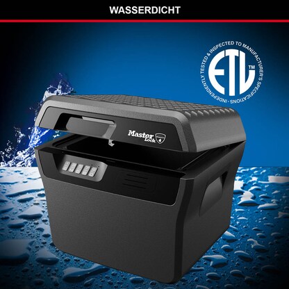 Artikelbild 4 für Master Lock® Dokumentenkassette feuerfest FHW40300EURHRO DIN A4 Elektronikschloss, Artikelnummer 727782