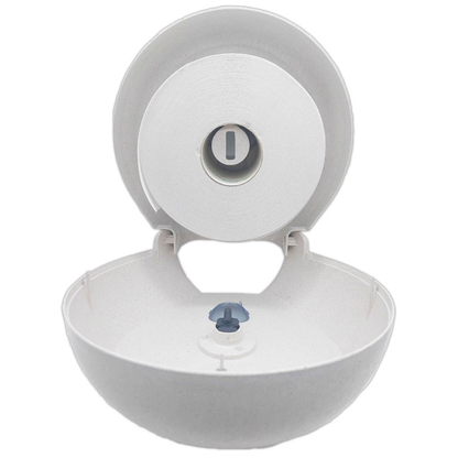 Artikelbild 3 für Green Hygiene® Toilettenpapierspender RIESENRAD weiß-meliert Kunststoff, Artikelnummer 201796