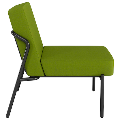 Artikelbild 2 für medso powered by PAPERFLOW Sessel MEDSO S grün schwarz Kunststoff, 1 St., Artikelnummer 522023