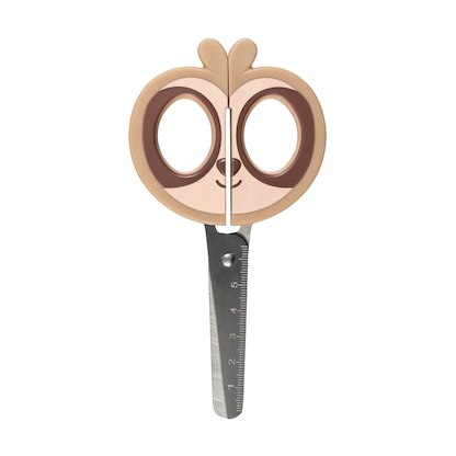 Artikelbild 2 für folia Kinderschere SLOTH braun 16,0 cm, Artikelnummer 692743