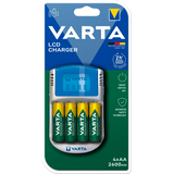 Artikelbild 1 für VARTA LCD CHARGER Akku-Ladegerät inkl. Akkus, Artikelnummer 267195