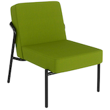 Artikelbild 1 für medso powered by PAPERFLOW Sessel MEDSO S grün schwarz Kunststoff, 1 St., Artikelnummer 522023