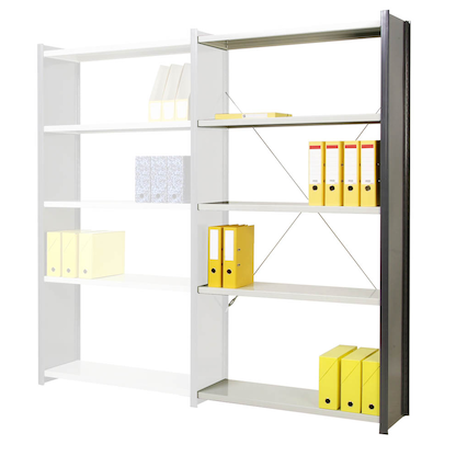 Artikelbild 4 für Manorga Anbau-Schwerlastregal EPSILON ADZ2010605SBBA014 anthrazit, lichtgrau 100,0 x 60,0 x 200,0 cm, Artikelnummer 267878