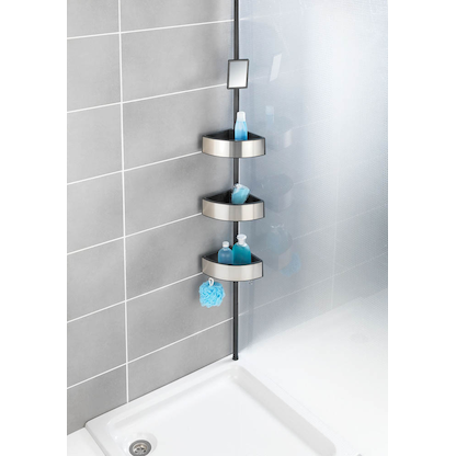 Artikelbild 21 für WENKO Teleskop-Duschregal Premium Big Black schwarz 27,5 x 20,0 x 70,0-260,0 cm, Artikelnummer 803811