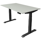 Artikelbild 1 für Kerkmann Move 4 elektrisch höhenverstellbarer Schreibtisch lichtgrau rechteckig, T-Fuß-Gestell grau 140,0 x 80,0 cm, Artikelnummer 997591