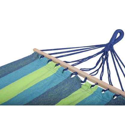 Artikelbild 2 für Garden Pleasure Hängematte HAWAII blau, grün, 1 St., Artikelnummer 310419