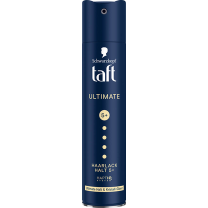 Artikelbild 11 für taft Ultimate Halt 5+ Haarspray 250 ml, Artikelnummer 541879