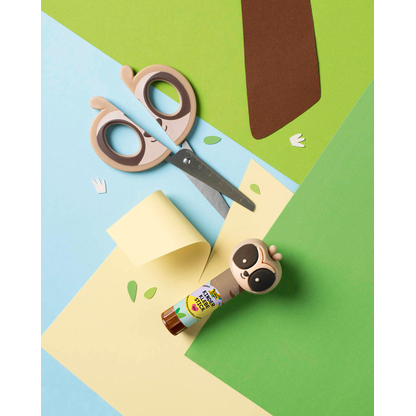 Artikelbild 4 für folia Kinderschere SLOTH braun 16,0 cm, Artikelnummer 692743