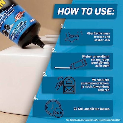 Artikelbild 5 für Pattex Kleben statt Bohren wasserresistent Montagekleber 142,0 g, Artikelnummer 724656