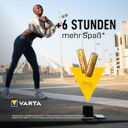 Artikelbild 5 für 40 VARTA Batterien LONGLIFE Mignon AA 1,5 V, Artikelnummer 423612