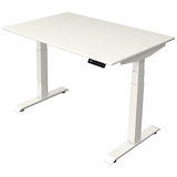 Artikelbild 1 für Kerkmann Move 4 elektrisch höhenverstellbarer Schreibtisch weiß rechteckig, T-Fuß-Gestell weiß 120,0 x 80,0 cm, Artikelnummer 998043