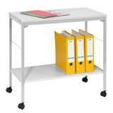 Artikelbild 1 für HAMMERBACHER Bürowagen grau 2 Ebenen 73,5 x 40,0 x 72,0 cm, Artikelnummer 702217