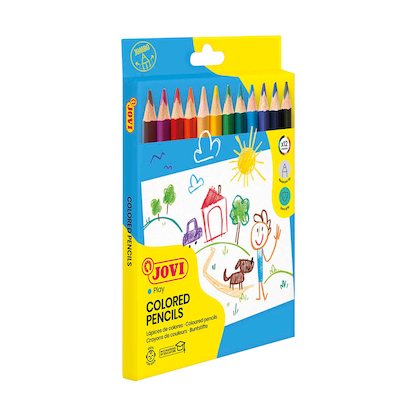 Artikelbild 2 für JOVI Buntstifte farbsortiert, 12 St., Artikelnummer 321717