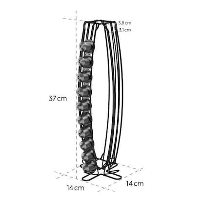 Artikelbild 2 für xavax® Kapselspender Barista schwarz, 1 St., Artikelnummer 400129