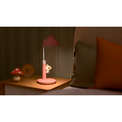 Artikelbild 5 für Hansa Twinkel Schreibtischlampe hellrosa 8 W, Artikelnummer 496206