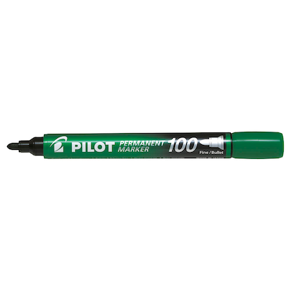 Artikelbild 6 für PILOT 100 Permanentmarker farbsortiert 1,0 mm, 4 St., Artikelnummer 363080