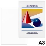 Artikelbild 1 für 5 Zeichenblöcke Kugel und Kegel DIN A3, Artikelnummer 426155