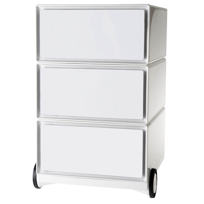 Artikelbild 3 für PAPERFLOW easyBox Rollcontainer weiß 3 Auszüge 39,0 x 43,6 x 64,2 cm, Artikelnummer 170757