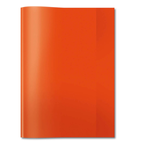 Artikelbild 1 für HERMA Heftumschlag transparent rot Kunststoff DIN A4, Artikelnummer 757254