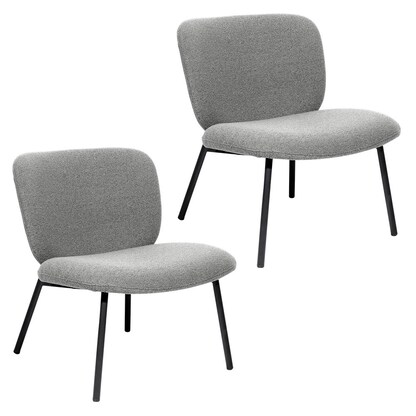 Artikelbild für meet powered by PAPERFLOW Sessel TWIST grau schwarz Stoff, 1 St., Artikelnummer 590418