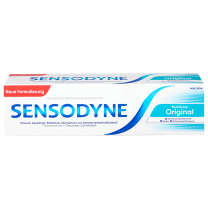Artikelbild 4 für SENSODYNE® MultiCare Original Zahnpasta 75 ml, Artikelnummer 545438