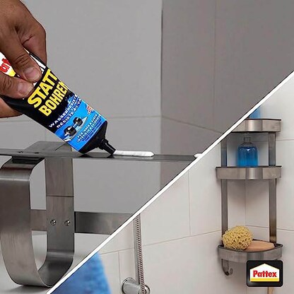 Artikelbild 7 für Pattex Kleben statt Bohren wasserresistent Montagekleber 142,0 g, Artikelnummer 724656