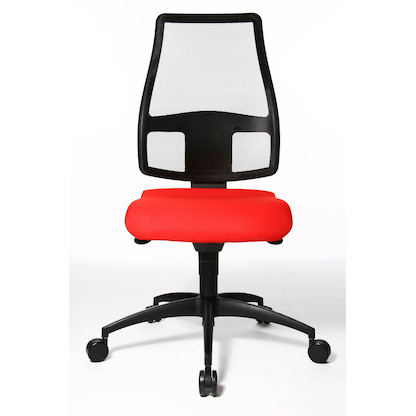 Artikelbild 2 für Topstar Bürostuhl Syncro Net, SN100 T31 Stoff rot, Gestell schwarz, Artikelnummer 612364