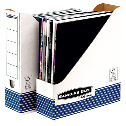 Artikelbild 22 für 10 Bankers Box Archiv-Stehsammler Bankers Box weiß/blau, Artikelnummer 600064
