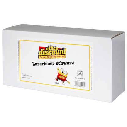 Artikelbild 2 für office discount schwarz Toner kompatibel zu HP 05A; Canon 719 Canon 719(CE505A; 3479B002AA), 2er-Set, Artikelnummer 354769